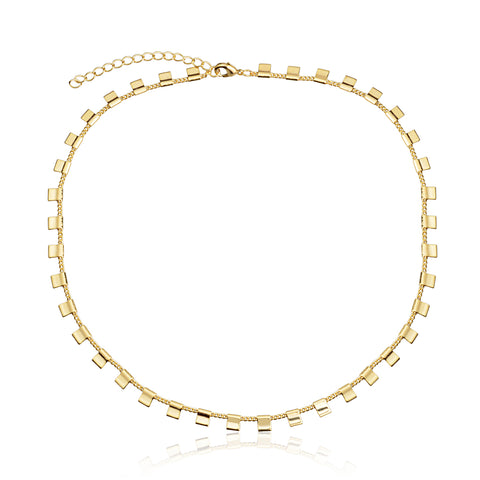 Choker Alice Metais Folheado a Ouro 18K