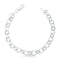 Pulseira Rolo' Tondo 60mm em Prata Elo Português 18,50cm